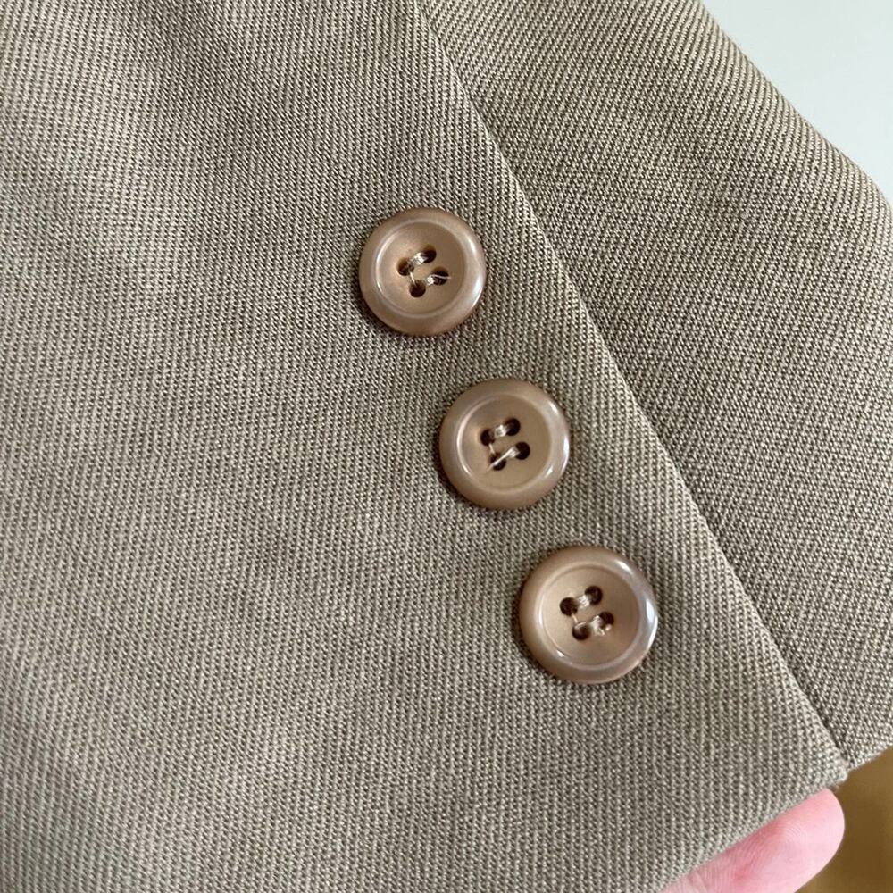 Pendleton Two Button Blazer Jacket Brown Tan Size… - image 7